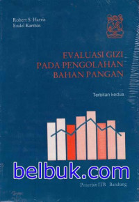 EVALUASI GIZI PADA PENGOLAHAN BAHAN PWNGAN